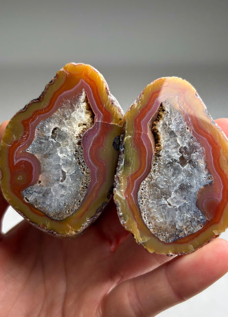 Black Sea Agate Pair*