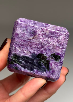 High Quality Charoite Cube