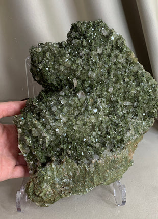 Wow !! Forest Epidote with Lustrous Quartz - 4.2 kgs 🌲🌲🌲 *