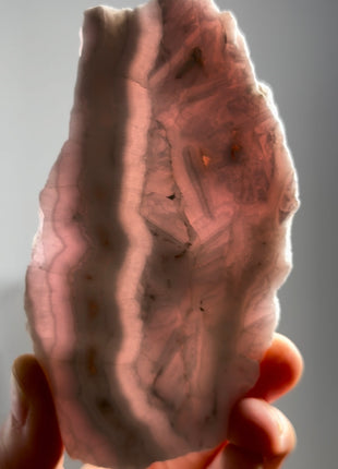 High Grade Pink Manganocalcite Slab PM0822