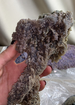 Wow !! Grape Agate Lot - From Sulawesi, Indonesia - 4 Pieces !