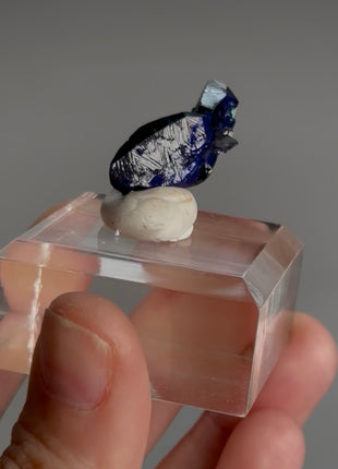 Blue Azurite from Milpillas, Mexico