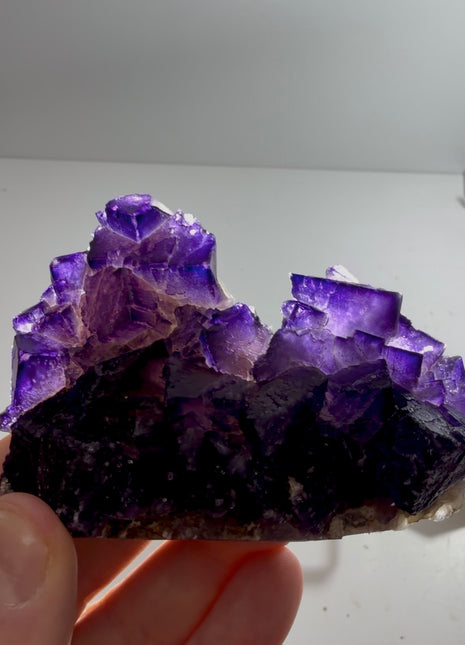 Incredible Color ! Fluorite from Turkey PM0889