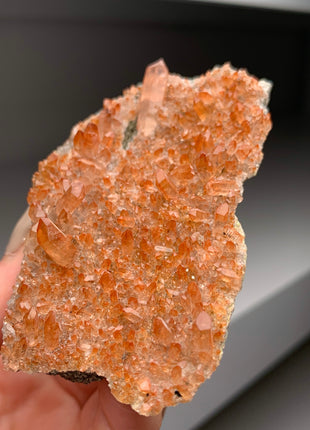 Gemmy Orange Quartz from Saxrönningen, Sweden 🇸🇪