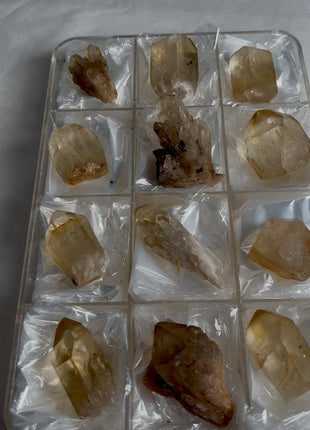 12 Pieces ! Kundalini Citrine Lot from Congo