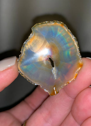 Rare Iris Agate with Rainbows