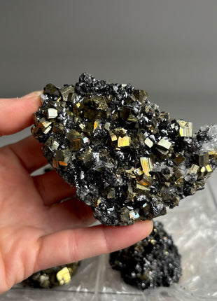 6 Pieces ! High Grade Pyrite with Sphalerite Lot