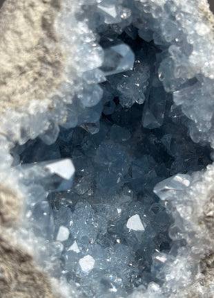 Blue Celestite Geode