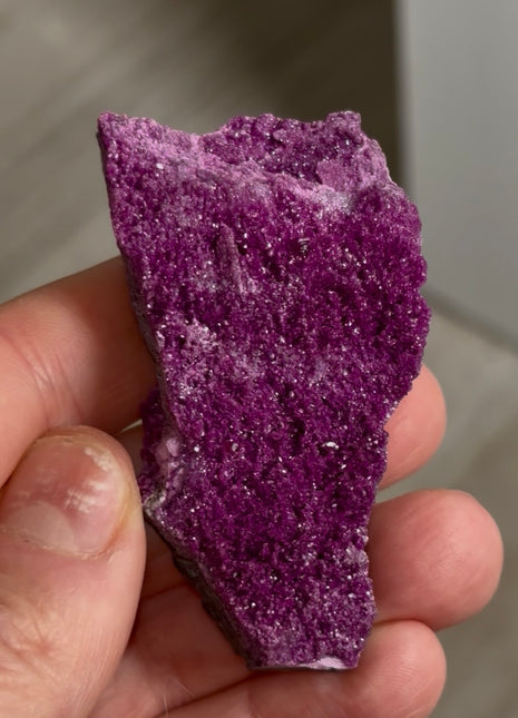 Purple Red Kammererite Specimen