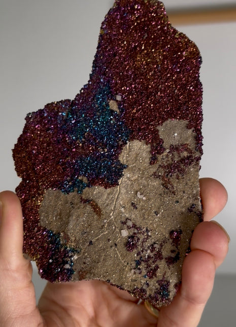 Incredible Color ! Chalcopyrite from Sweetwater mine