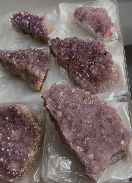 6 Pieces ! Amethyst Lot From Alacam Mine
