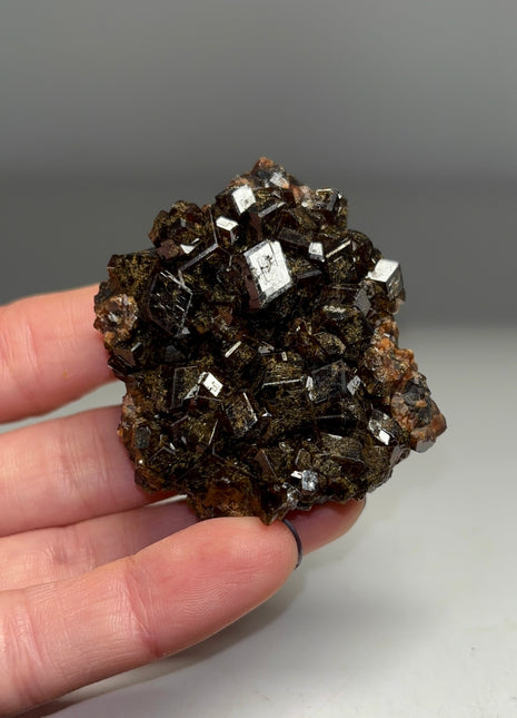 Reddish Brown Andradite Garnet Specimen