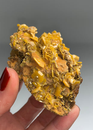 Wulfenite from Touissit - Collection # 060