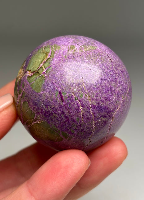 Purple Green Stichtite Sphere