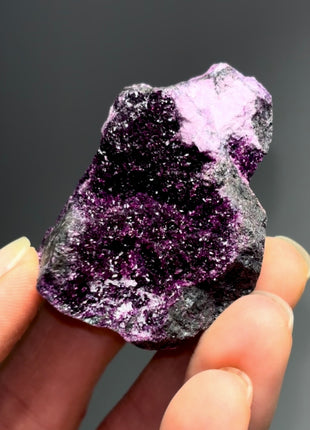 Purple Red Kammererite Specimen
