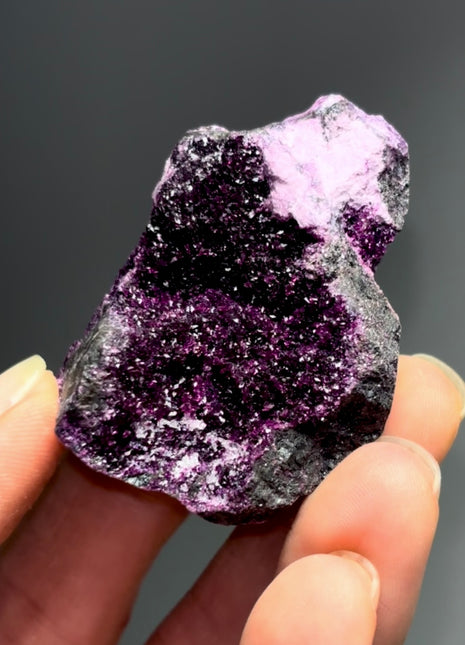 Purple Red Kammererite Specimen