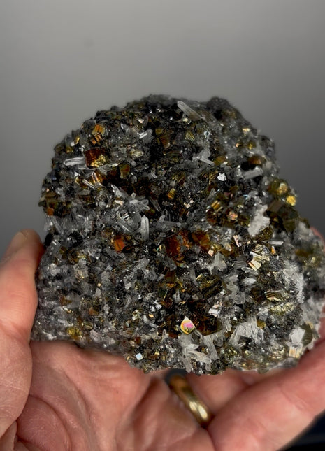 Rainbow Pyrite with Sphalerite Specimen 🌈