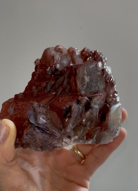 New arrival ! Red Chocolate Calcite