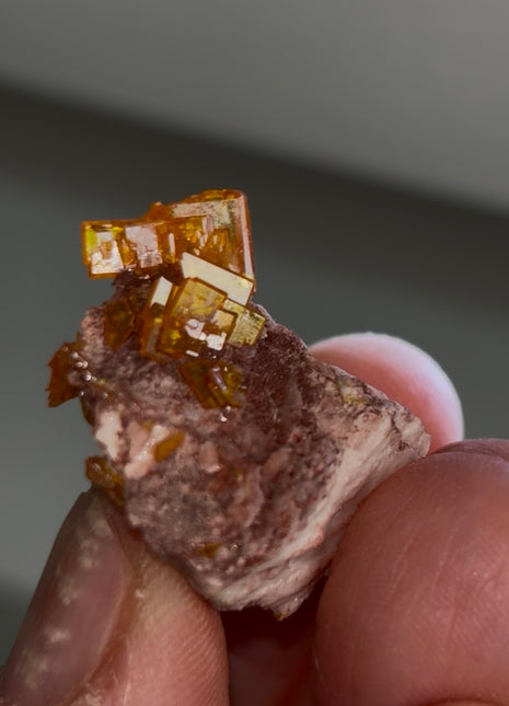 Wulfenite from Rowley mine, Arizona