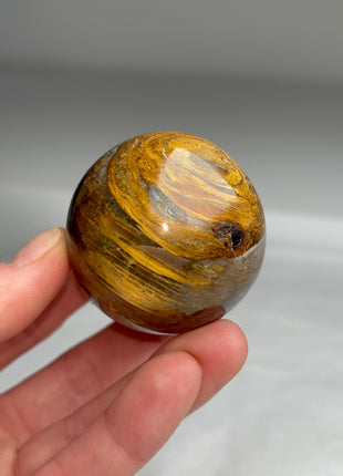 Neelite (Pietersite and Tiger Eye) Sphere