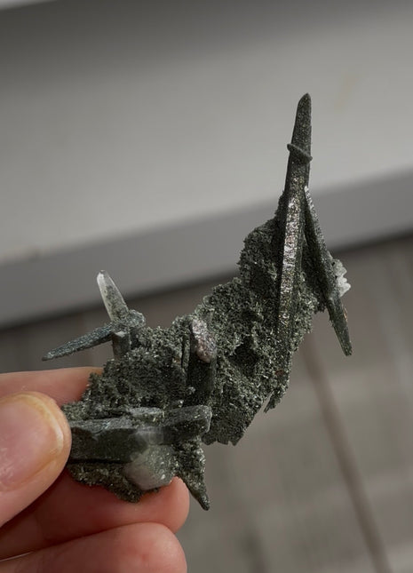 Quartz with Chlorite from Ganesh Himal PM0934