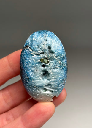 Blue Ice Glacierite from Indonesia