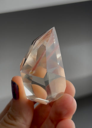 Red Amphibole in Quartz Collection PM1503