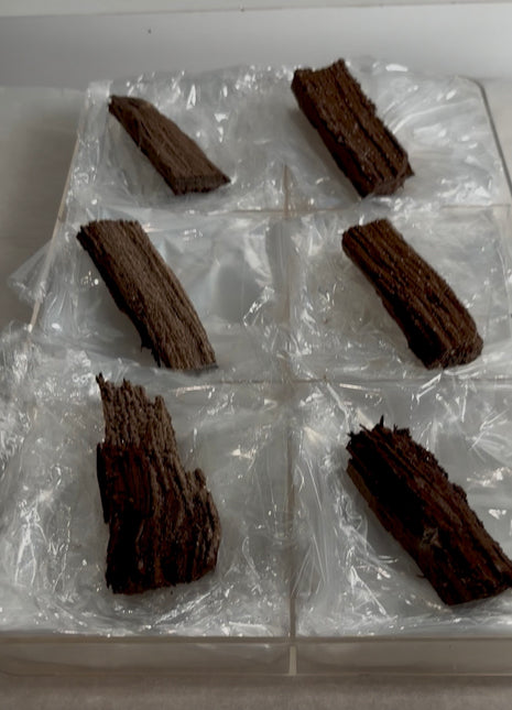 6 Pieces ! Permineralized Fossil Wood Fairy Wood Lot