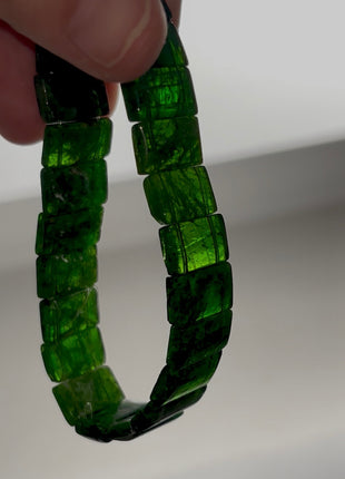 Green Chrome Diopside Bangle BG023