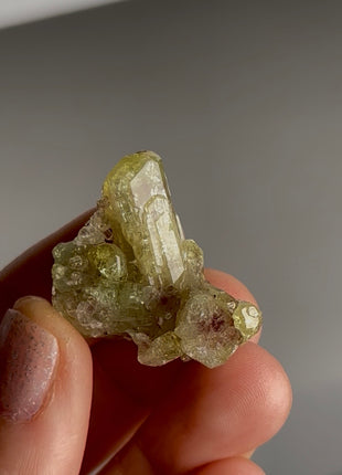Vesuvianite from Jeffrey mine, Canada