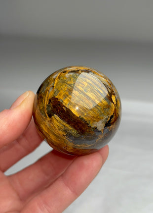 Neelite (Pietersite and Tiger Eye) Sphere