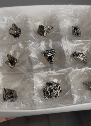 9 Pieces ! Campo del Cielo Meteorite Lot