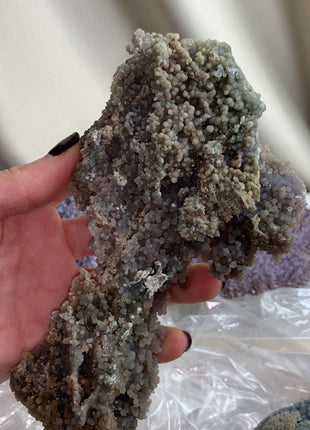 Wow !! Grape Agate Lot - From Sulawesi, Indonesia - 4 Pieces !