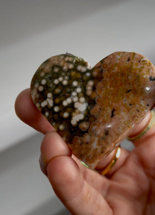 Pink Orbicular Ocean Jasper