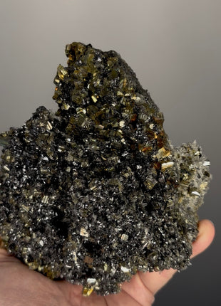 Very Shiny Pyrite with Sphalerite Specimen