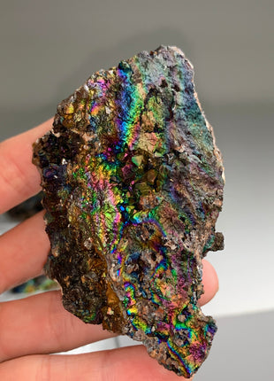 Very High Grade Rainbow Goethite Lot 🌈 From M. San Valentin, Spain 9 Pieces !