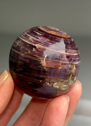 Lilac Lepidolite Sphere from Brazil