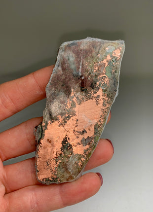 New ! Copper Ore Slab - From Keweenaw Peninsula, Michigan