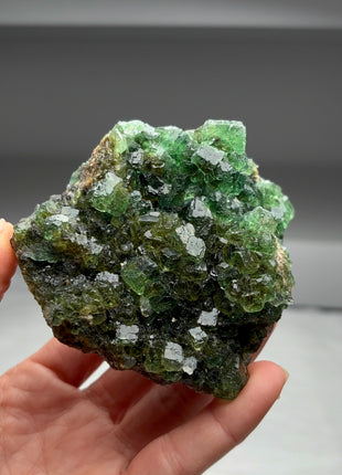 Rich Green Fluorite from Okorusu, Namibia