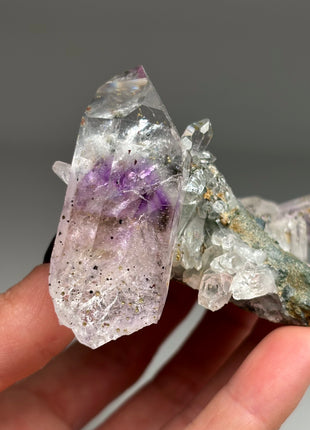 Enhydro Amethyst with Quartz from Namibia Collection  # 274