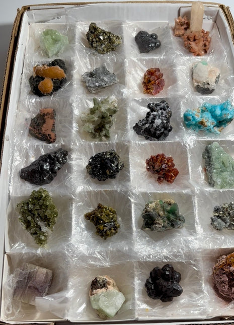 24 Pieces ! Excellent Variety Minerals Lot