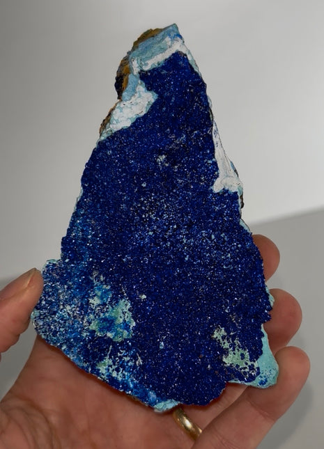 Brilliant Blue Azurite Specimen - uncommon locality !