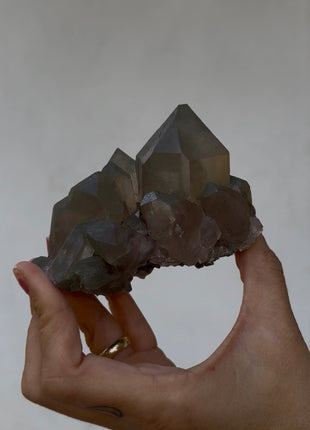 Rare ! Smoky Green Chlorite Quartz - From Chamonix, French Alps