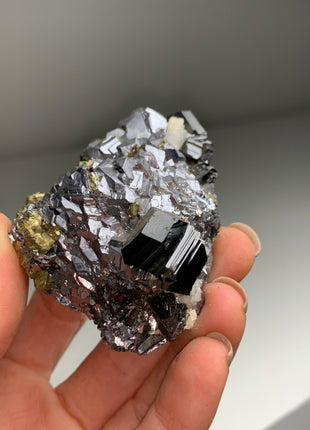 Metallic Combo ! Sphalerite with Galena, Pyrite - From Trepca mine