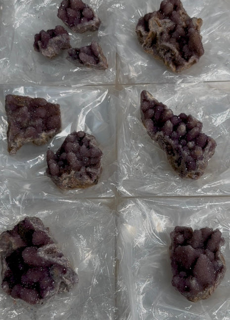 9 Pieces ! Bubblegum Amethyst Lot !