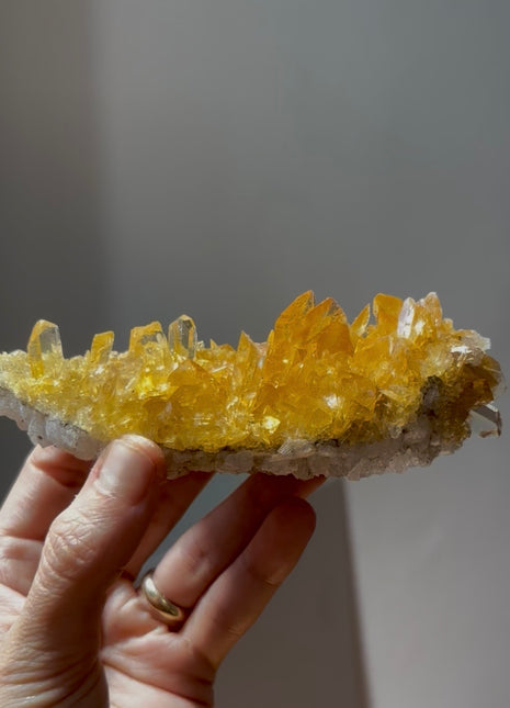 Gem 💎 Golden Honey Selenite from Peru PM0409