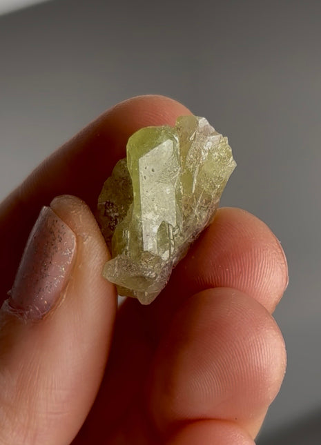 Vesuvianite from Jeffrey mine, Canada