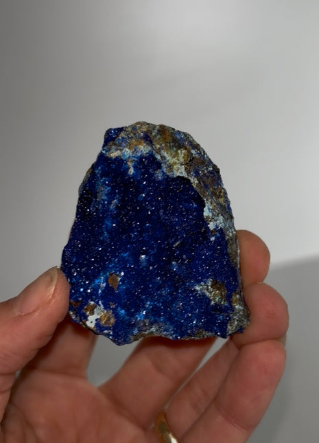 Brilliant Blue Azurite Specimen - uncommon locality !