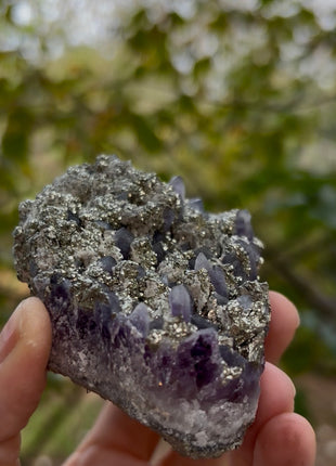 Wow ! Amethyst with Pyrite