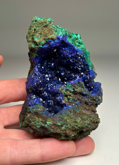 Blue Azurite Geode Collection # 238